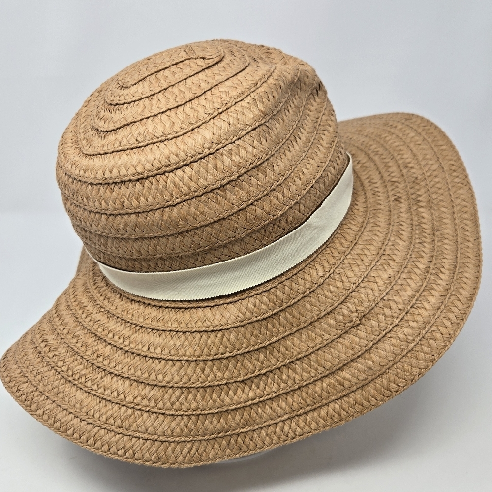 Madewell Tan and White Women's Hat - Picture 4 of 14